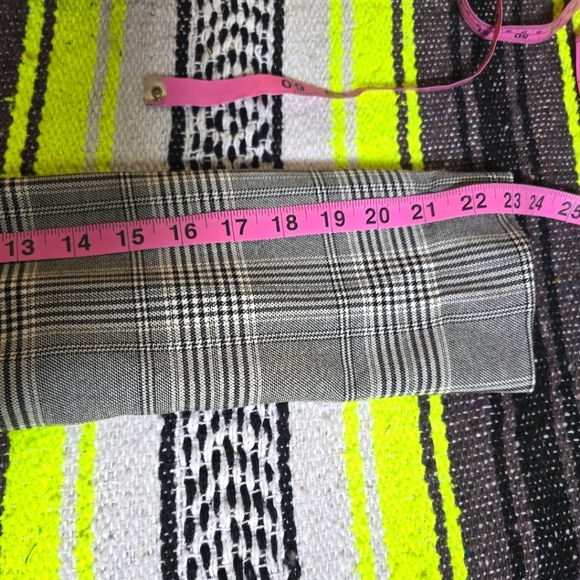 Zara blazer jacket Size:0 Color:Black/White Glen check - Picture 9 of 11
